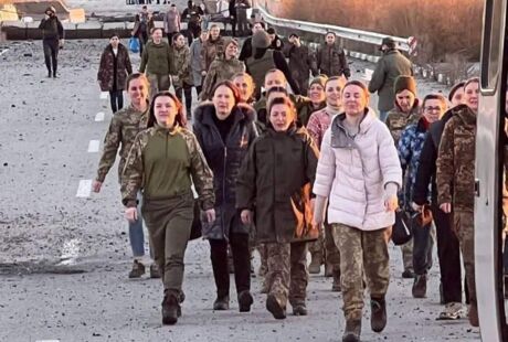 Rückkehr aus der Gefangenschaft. Foto: Ljudmyla Husejnova