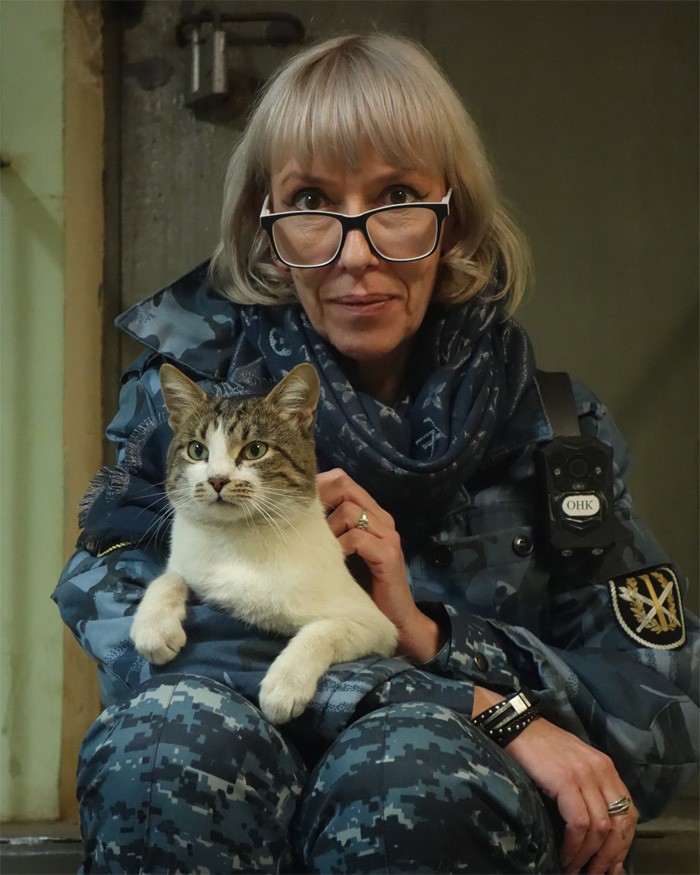 Anna Karetnikova während ihrer Arbeit im Butyrka-Gefängnis, 2019. Foto: Seite von Anna Karetnikova bei Facebook